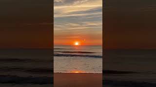 Let morning wash over you like waves on a beach. #beach #sunrise #saltlife