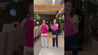 Cristina Gonzales and Small Ito Apateu Dance nila #shorts #cristinagonzales #viralvideo