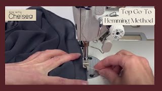 Rolled hem foot how to: Top go-to hemming method