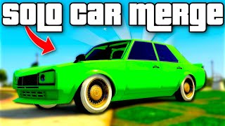 GTA 5 EASY *SOLO* CAR MERGE GLITCH! *MODDED CARS* WORKING NOW! (ONLINE)