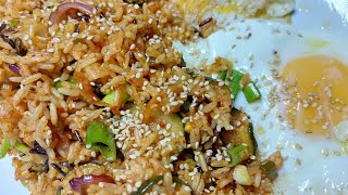 EASY Kimchi Fried Rice  RECIPE