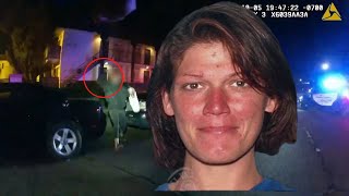 Police Bodycam Shows Simi Valley Woman Wielding a Knife Charge at Cop