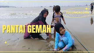 Keseruan Liburan di PANTAI GEMAH TULUNGAGUNG JAWA TIMUR