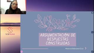 Argumentación de respuestas construidas