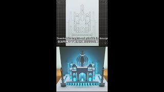 3D Tajmahal Card｜Pop Up Card｜Kirigami｜Paper Art｜Origami｜泰姬瑪哈陵彈出卡片 #shorts