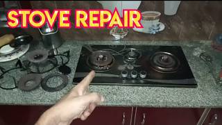 how to repair automatic gas stove burner | automatic chulha thik karne ka tarika