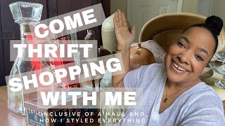 Come Thrift With Me + Full Haul + How I Styled My Finds