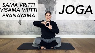 SAMA VRITTI - VISAMA VRITTI PRANAYAMA - joga - wzmocnij mięśnie oddechowe i płuca, okiełznaj stres