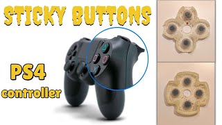 Fixing Playstation 4 controller with sticky buttons