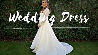 I MADE MY BEST FRIEND'S WEDDING DRESS // part 2