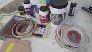 Pulling Screen Prints - online printmaking course with Linda Germain