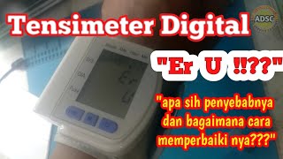 Cara Memperbaiki Tensimeter Digital ER U/Repair Blood Pressure ER U