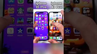 iPhone 15 Pro vs iPhone 13 Pro – The ULTIMATE Speed Test! 🚀Who’s the Real King? 👑#shorts #viralvideo