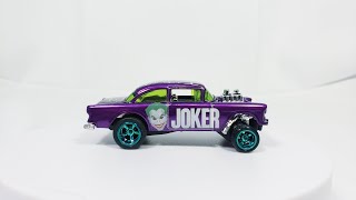 Hot Wheels 55 Chevy Gasser Joker Custom