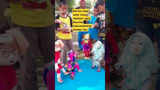 boneka tali#belajar #seru #bersama #youtubeshorts #alunalun