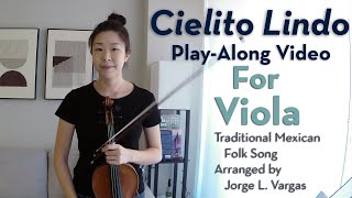 Cielito Lindo, Play-Along for Viola