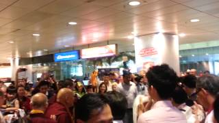 17. Karmapa arrival in Singapore, 26.09.2014