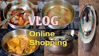 🌺 VLog||Aj lunch Mai banaya kuch khash😋 || Online shopping Mai Kaya Kaya kharida Maine dekhoge nehi?