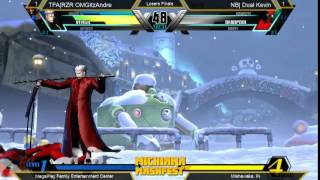 NB|Dual Kevin vs TFA|RZR OMGitzAndre - Michiana Mashfest Losers Final Ultimate Marvel vs Capcom 3