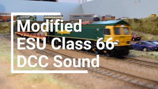 Bachmann Class 66 With Modified ESU Sound And A Tablet Speaker