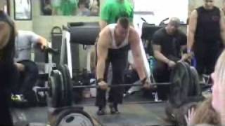 Jeff Spencer Strongman 675 deadlift