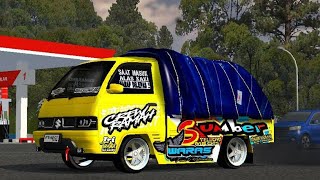 SHARE!!LIVERY MOD CARRY FUTURA V2 TERPAL GAYOR || MOD BUSSID TERBARU||