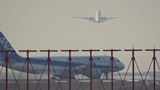 航空管制のプロ技。。。離陸連発 羽田空港 RWY16R