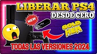 🔥LIBERAR CUALQUIER PS4 TODAS LAS VERSIONES DESDE CERO + HEN - TUTORIAL COMPLETO 2024