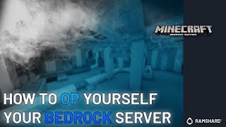 How To OP Yourself On Your Minecraft Bedrock Server