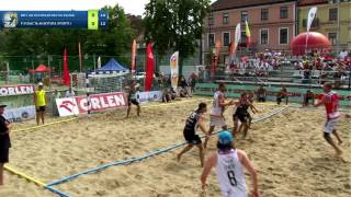 Beach Handball Płock 2016 - Petra Płock vs. FAS Gdańsk - Półfinał