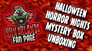 HHN Mystery Box | Unboxing & Review | Buttons, Lanyards & More