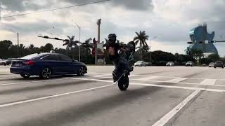 Fz07 wheelie raw audio