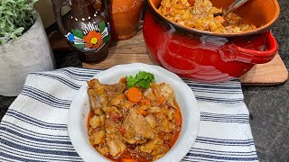 Stove Top Cabbage Stew with Pork Ribs