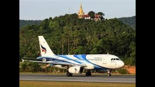 Flight from Bangkok to Luang Prabang, Laos. See the Beautiful Nature and the River Mekong!