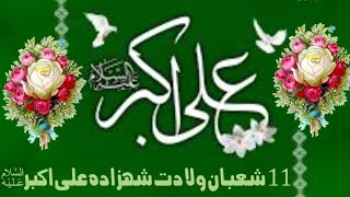 11 Shaban | Wiladat e Shehzada Ali Akbar a.s | Shia Poetry Collection