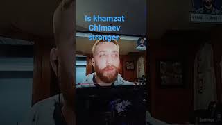 Is khamzat Chimaev really going to be stronger than Gilbert Burns?UFC 273 Gerald Meerscahurt ansr