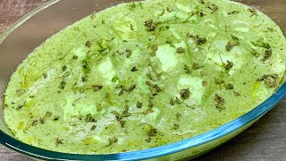 Hariyali Paneer Makhni Recipe| हरियाली पनीर मखनी | Green Cottage Cheese Curry | Spice ‘N’ Cream