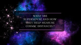 Supernovae As Cosmic Yardsticks!