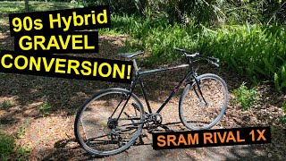 1990s Gravel Bike Conversion! Specialized Crossroads Cruz!