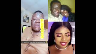 Mr Ibu and daughter teases each other on live video chat