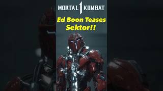 Ed Boon TEASES Sektor For Mortal Kombat 1