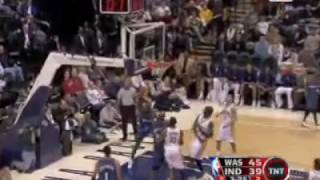 Gilbert Arenas Nasty Dunk