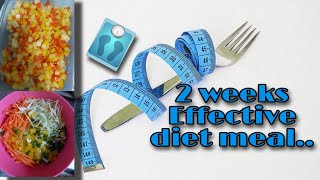 Effective diet meal for weight loss || Healthy and Easy Prep