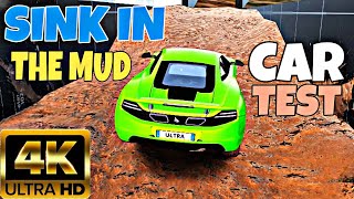 DRIVECSX CAR CRASH SIMULATOR GAMEPLAY SINK IN THE MUD PART 2  CAR CRASH