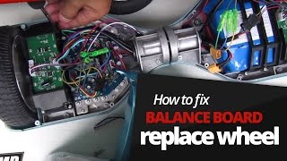 Smart Balance board wheel replacement