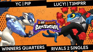 Boo State Beatdown - yc | Pip (Maypul) vs lucy! | T3MPRR (Ranno) - Winners Quarters