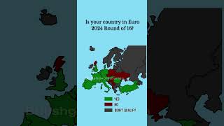 Is your country in Euro 2024 Round of 16?