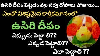 ఉసిరి దీపం - usiri deepam ela pettali | how to make usirikaya deepam | usiri deepam ekkada pettali