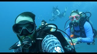 Group DPV Dive to WW2 Wreck Kwajalein, Marshall Islands