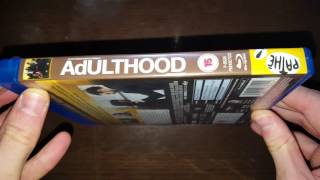 Adulthood UK Bluray ray Unboxing